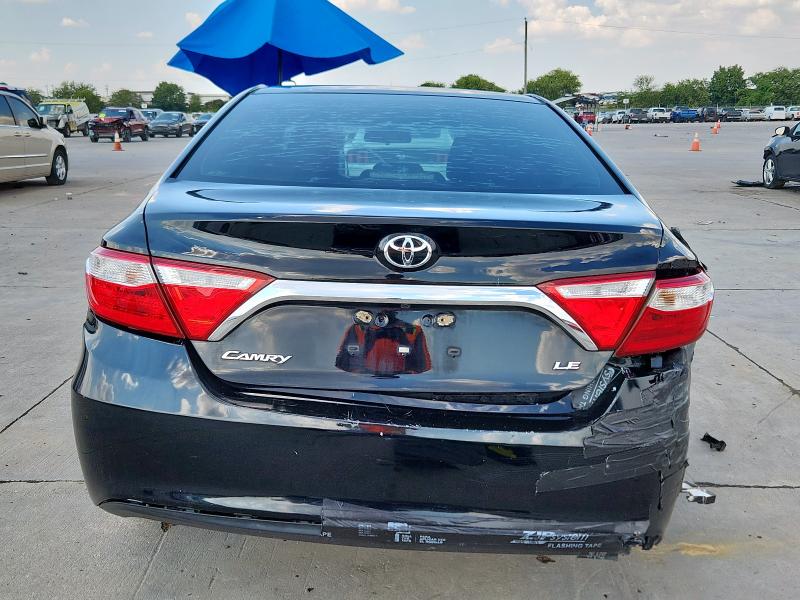 4T1BF1FK5HU415045 - 2017 TOYOTA CAMRY LE BLACK photo 6
