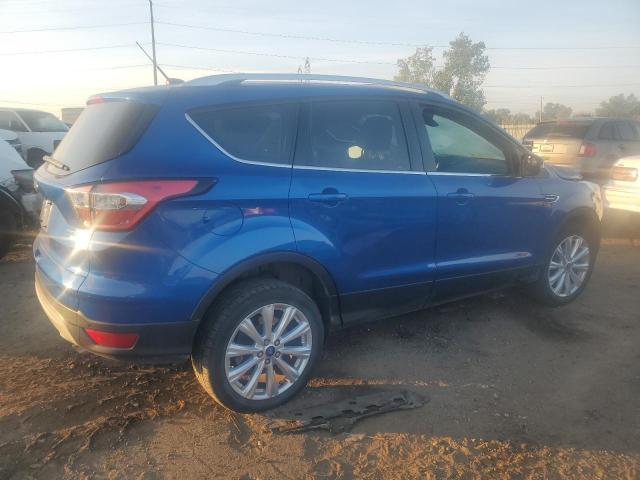 1FMCU9JD5HUB87906 - 2017 FORD ESCAPE TITANIUM Blau Foto 3