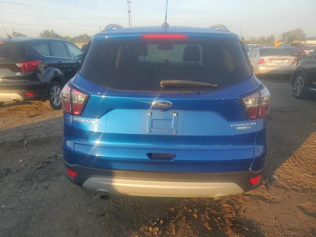 1FMCU9JD5HUB87906 - 2017 FORD ESCAPE TITANIUM Blau Foto 6