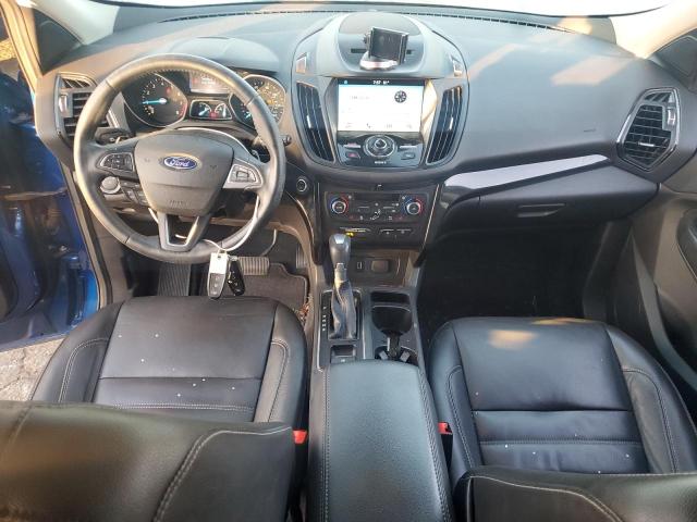 1FMCU9JD5HUB87906 - 2017 FORD ESCAPE TITANIUM Blau Foto 8