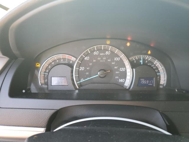 4T1BF1FK8CU184473 - 2012 TOYOTA CAMRY BASE Argent photo 9