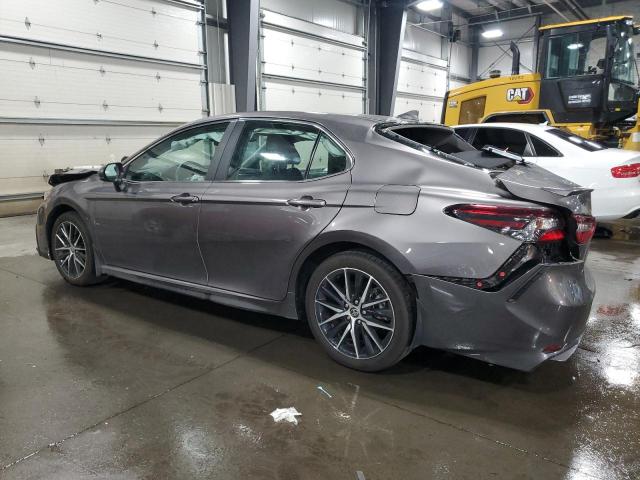 4T1G11BK7MU035872 - 2021 TOYOTA CAMRY SE ნაცრისფერი ფოტო 2