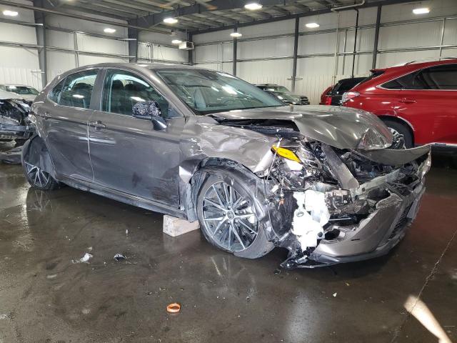 4T1G11BK7MU035872 - 2021 TOYOTA CAMRY SE ნაცრისფერი ფოტო 4