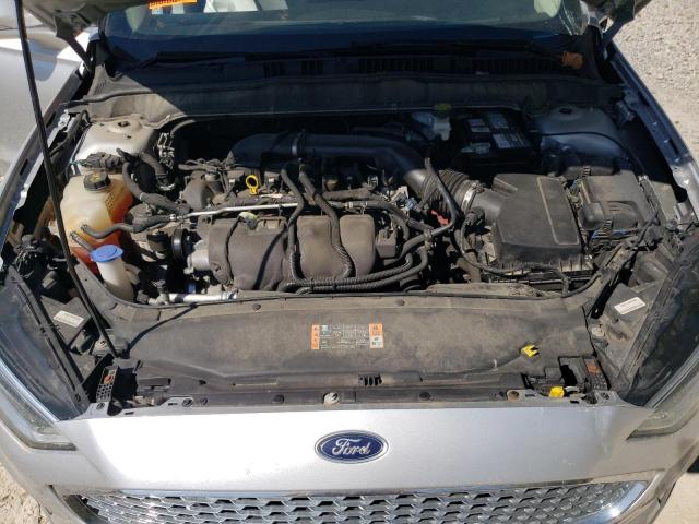 3FA6P0D99KR186824 - 2019 FORD FUSION TITANIUM SILVER photo 11