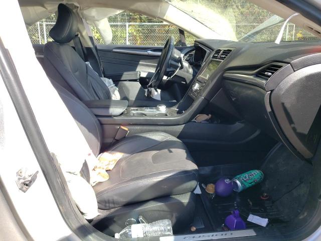 3FA6P0D99KR186824 - 2019 FORD FUSION TITANIUM SILVER photo 7