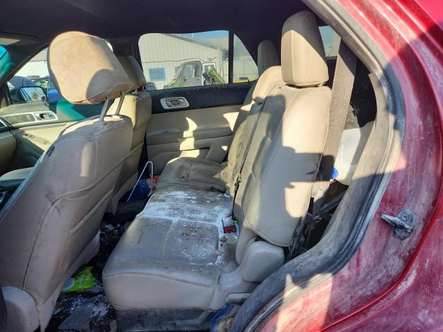 1FMHK7D85CGA37218 - 2012 FORD EXPLORER XLT Qırmızı foto 10