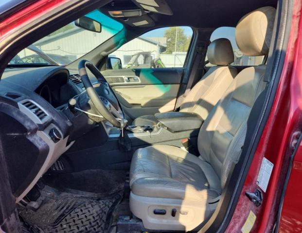 1FMHK7D85CGA37218 - 2012 FORD EXPLORER XLT Qırmızı foto 7