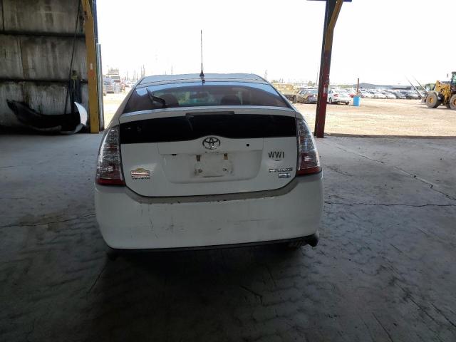 JTDKB20U897872819 - 2009 TOYOTA PRIUS WHITE photo 6