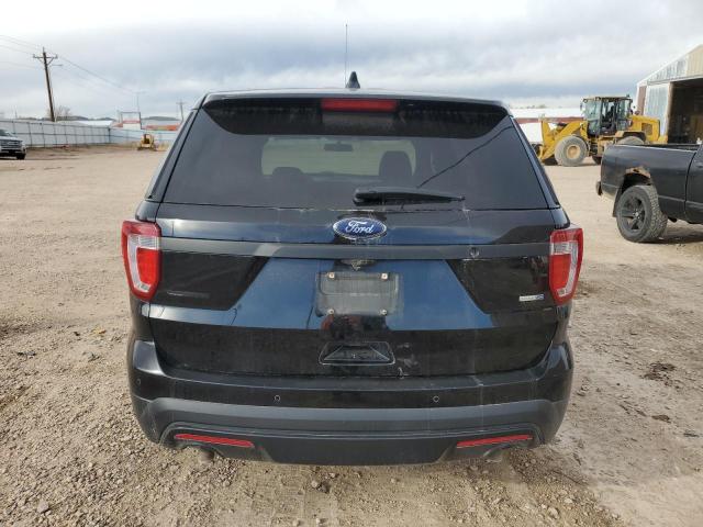 1FM5K8AR4GGD16574 - 2016 FORD EXPLORER POLICE INTERCEPTOR შავი ფოტო 6