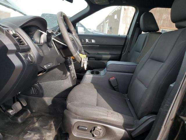1FM5K8AR4GGD16574 - 2016 FORD EXPLORER POLICE INTERCEPTOR შავი ფოტო 7