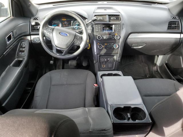 1FM5K8AR4GGD16574 - 2016 FORD EXPLORER POLICE INTERCEPTOR შავი ფოტო 8