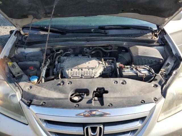 5FNRL38606B513154 - 2006 HONDA ODYSSEY EXL ვერცხლისფერი ფოტო 12