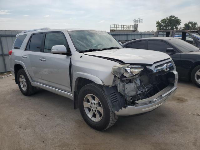 JTEBU5JR8C5103127 - 2012 TOYOTA 4RUNNER SR5 SILVER photo 4