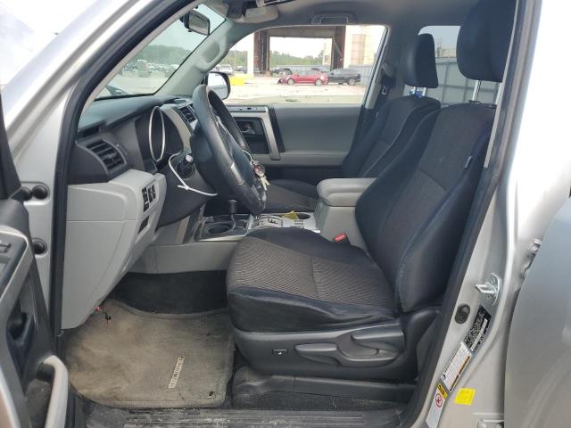 JTEBU5JR8C5103127 - 2012 TOYOTA 4RUNNER SR5 SILVER photo 7