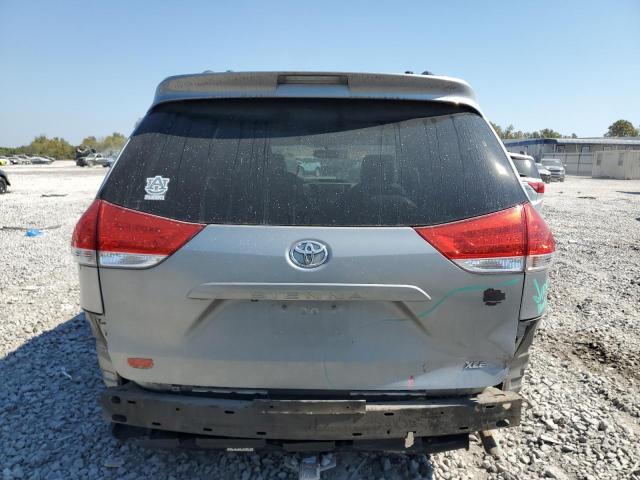 5TDYK3DC3DS332004 - 2013 TOYOTA SIENNA XLE SILVER photo 6