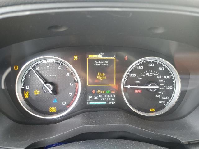 JF2SKARC6NH432754 - 2022 SUBARU FORESTER TOURING BLUE photo 9