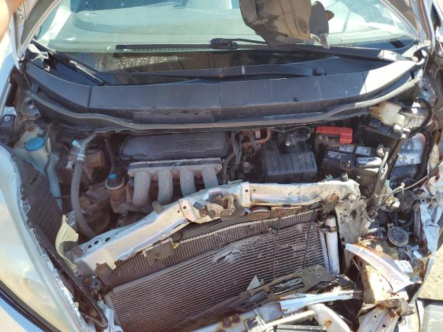 JHMGE8H56BC014077 - 2011 HONDA FIT SPORT SILVER photo 11