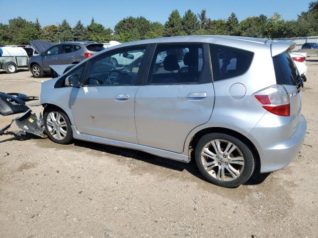 JHMGE8H56BC014077 - 2011 HONDA FIT SPORT SILVER photo 2