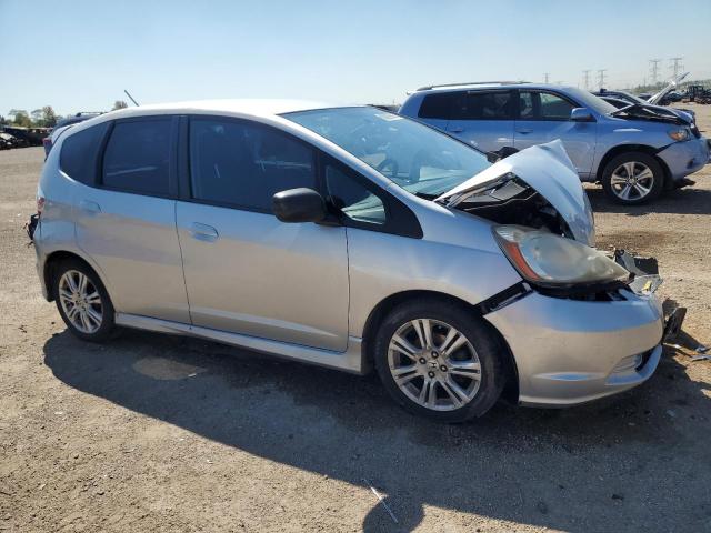 JHMGE8H56BC014077 - 2011 HONDA FIT SPORT SILVER photo 4