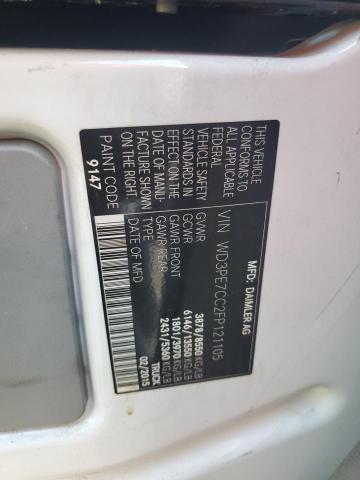 WD3PE7CC2FP121105 - 2015 MERCEDES-BENZ SPRINTER 2500 白色 照片 13