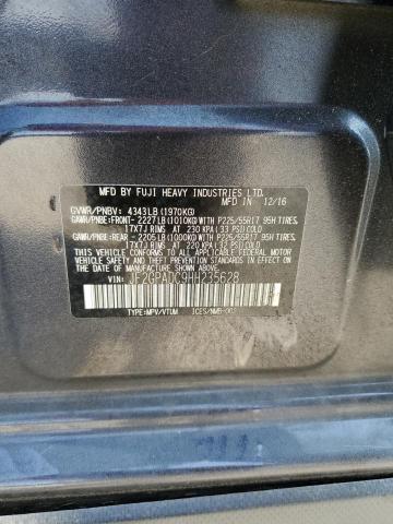 JF2GPADC9HH235628 - 2017 SUBARU CROSSTREK PREMIUM CHARCOAL photo 14