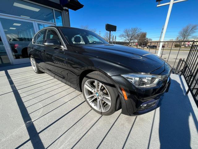 WBA8D9C52JEM33923 - 2018 BMW 330 XI Czarny zdjęcie 1