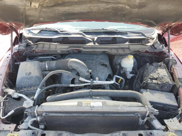 1C6RR7LT2ES445080 - 2014 RAM 1500 SLT Կարմիր լուսանկար 11