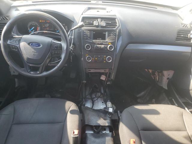1FM5K8AR6JGC43327 - 2018 FORD EXPLORER POLICE INTERCEPTOR أبيض صورة 8