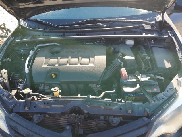 2T1BURHE4EC151387 - 2014 TOYOTA COROLLA L BLACK photo 11