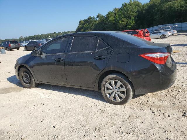 2T1BURHE4EC151387 - 2014 TOYOTA COROLLA L BLACK photo 2