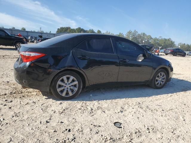 2T1BURHE4EC151387 - 2014 TOYOTA COROLLA L BLACK photo 3
