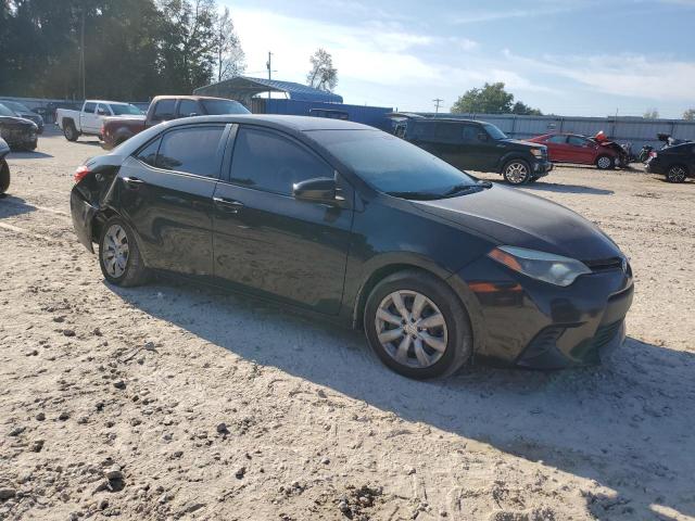 2T1BURHE4EC151387 - 2014 TOYOTA COROLLA L BLACK photo 4