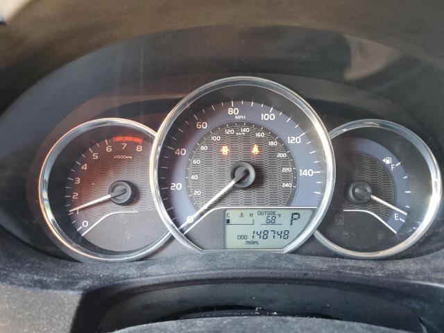 2T1BURHE4EC151387 - 2014 TOYOTA COROLLA L BLACK photo 9