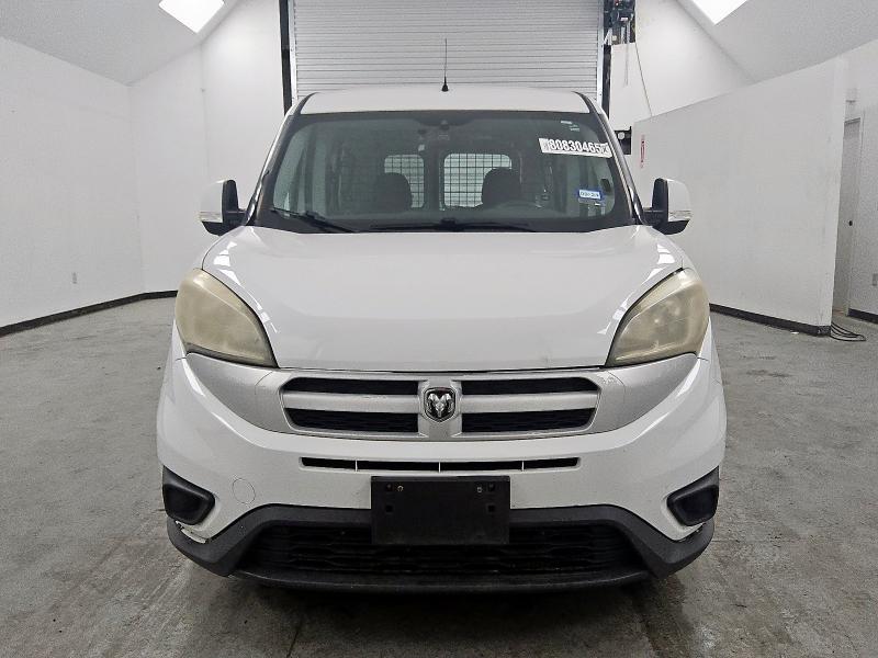 ZFBERFBB1H6E09152 - 2017 RAM PROMASTER SLT WHITE photo 5