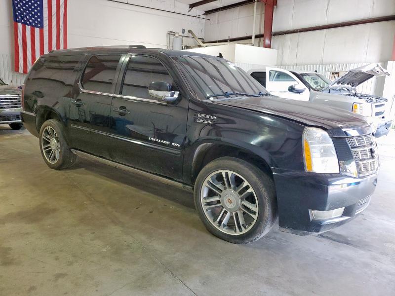 1GYS3JEF2ER174698 - 2014 CADILLAC ESCALADE ESV PREMIUM أسود صورة 4