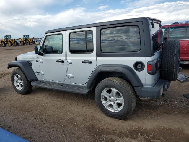1C4HJXDN9NW167220 - 2022 JEEP WRANGLER U SPORT Srebrny zdjęcie 2