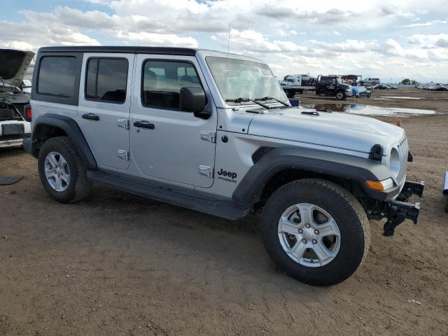 1C4HJXDN9NW167220 - 2022 JEEP WRANGLER U SPORT Srebrny zdjęcie 4