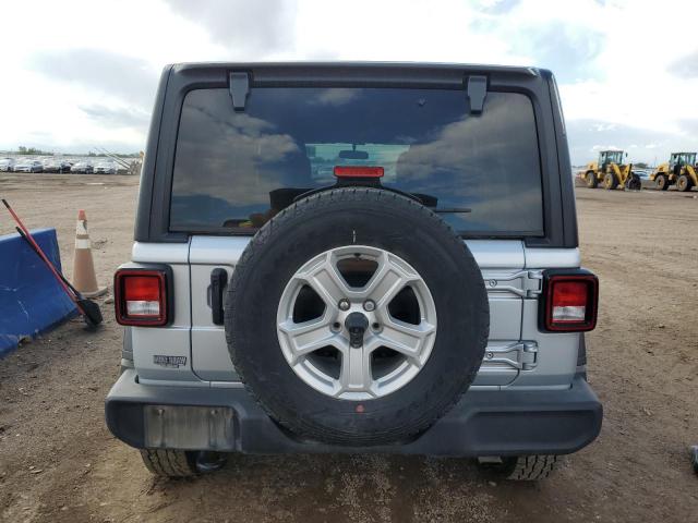 1C4HJXDN9NW167220 - 2022 JEEP WRANGLER U SPORT Srebrny zdjęcie 6