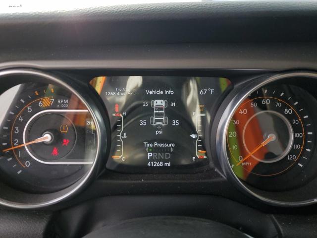 1C4HJXDN9NW167220 - 2022 JEEP WRANGLER U SPORT Srebrny zdjęcie 9