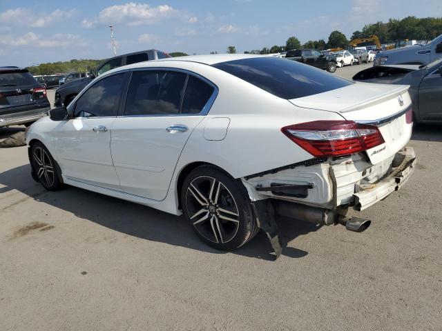 1HGCR2F50HA227990 - 2017 HONDA ACCORD SPORT WHITE photo 2