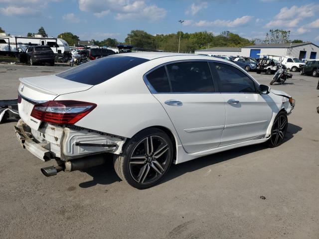 1HGCR2F50HA227990 - 2017 HONDA ACCORD SPORT WHITE photo 3
