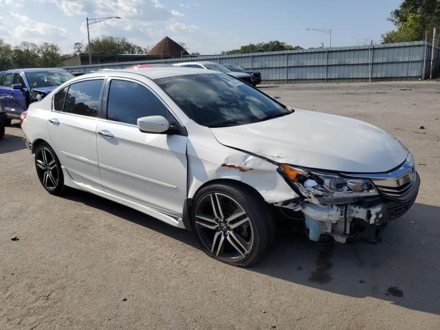 1HGCR2F50HA227990 - 2017 HONDA ACCORD SPORT WHITE photo 4