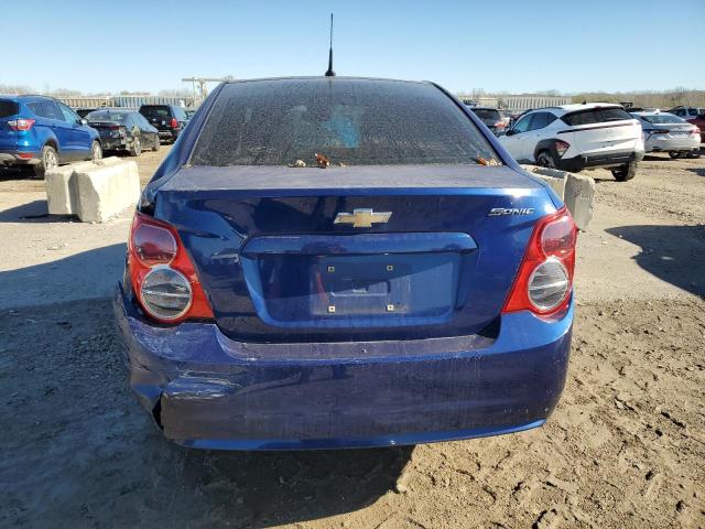 1G1JA5SH2D4138440 - 2013 CHEVROLET SONIC LS BLUE photo 6