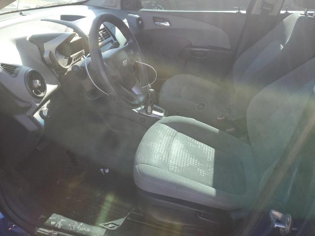 1G1JA5SH2D4138440 - 2013 CHEVROLET SONIC LS BLUE photo 7
