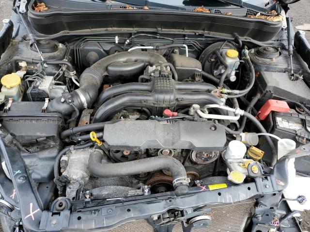 JF2SHAEC1CH439466 - 2012 SUBARU FORESTER LIMITED შავი ფოტო 12
