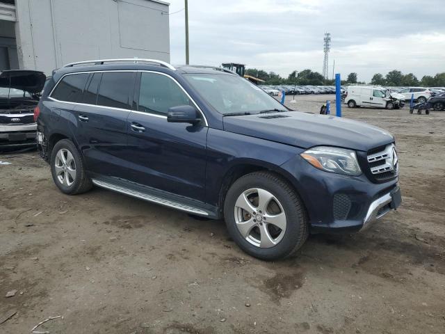 4JGDF6EE4HA757640 - 2017 MERCEDES-BENZ GLS 450 4MATIC BLUE photo 4