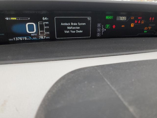 JTDKARFPXH3040174 - 2017 TOYOTA PRIUS PRIM Turkuaz foto 9