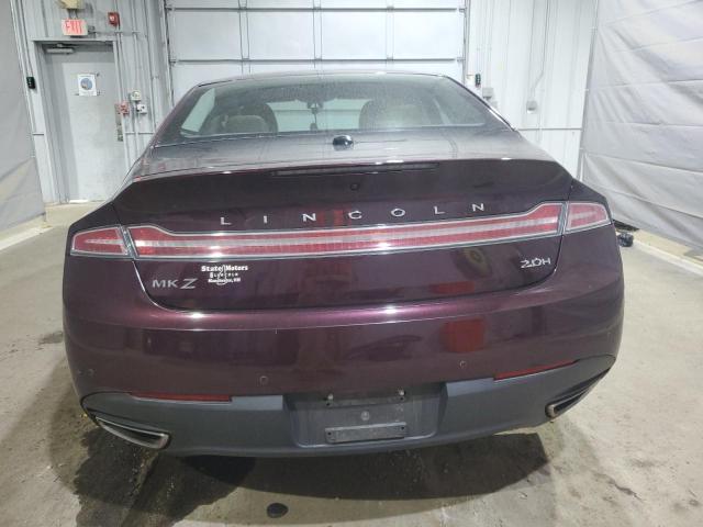 3LN6L2LU8DR808139 - 2013 LINCOLN MKZ HYBRID 栗色 照片 6