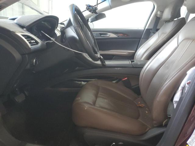 3LN6L2LU8DR808139 - 2013 LINCOLN MKZ HYBRID 栗色 照片 7