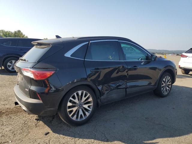 1FMCU9DZ1MUB15893 - 2021 FORD ESCAPE TITANIUM 黑色 照片 3